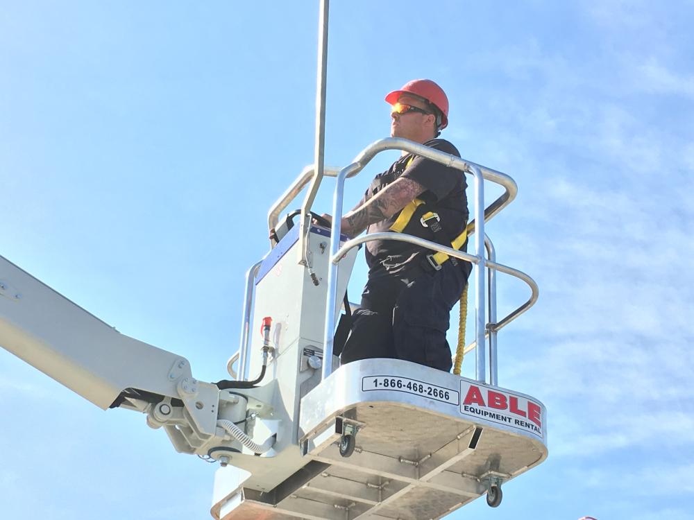 Able Equipment Adds 170-ft. Atrium Lift to Rental Fleet
