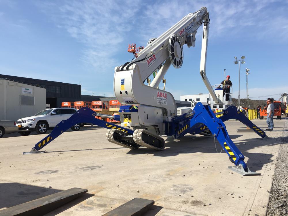 Able Equipment Adds 170-ft. Atrium Lift to Rental Fleet