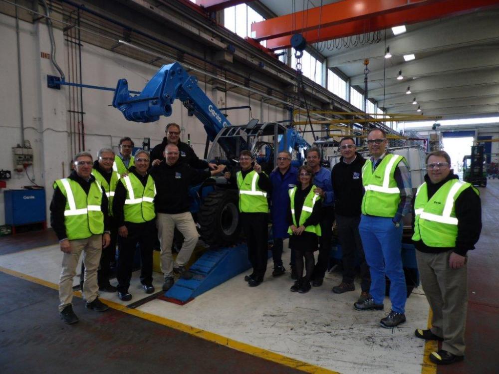 First Updated Genie GTH-5519 Telehandler Rolls Off Production Line