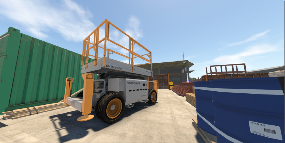 Serious Labs Developing VR Simulator with Scissor Lift Leader Skyjack  