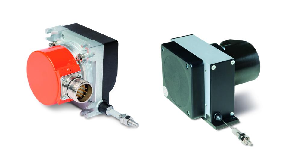 Smart Draw-Wire Encoders Measure Position, Speed, and Inclination