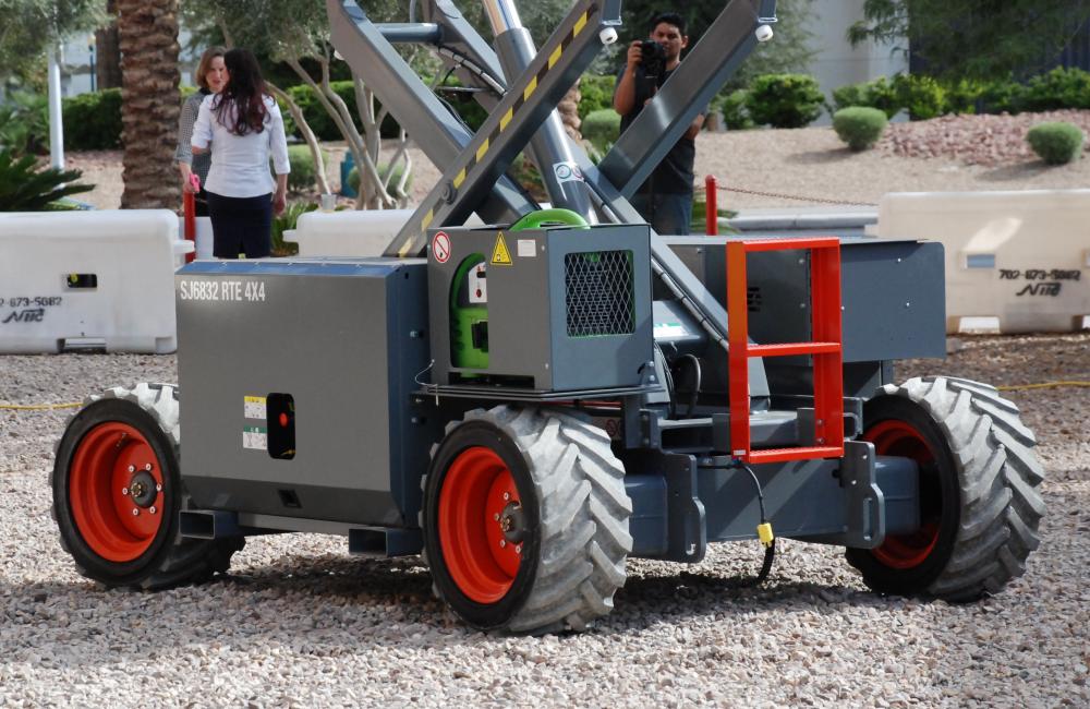 Skyjack's SJ6832 RTE Scissor Lift Shows Benefits