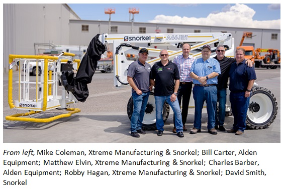 Snorkel to Supply 60 Boom Lifts to U.S. Government