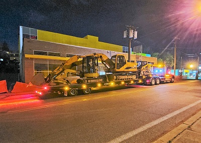 Talbert’s 55-Ton Traveling Axle Trailer Offers Optimum Towing Capabilities