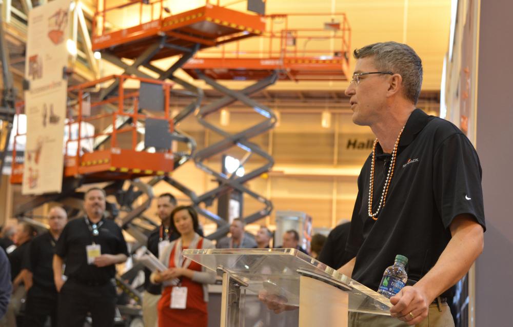 Skyjack Talks Tech, Unveils New Products, and More at The Rental Show