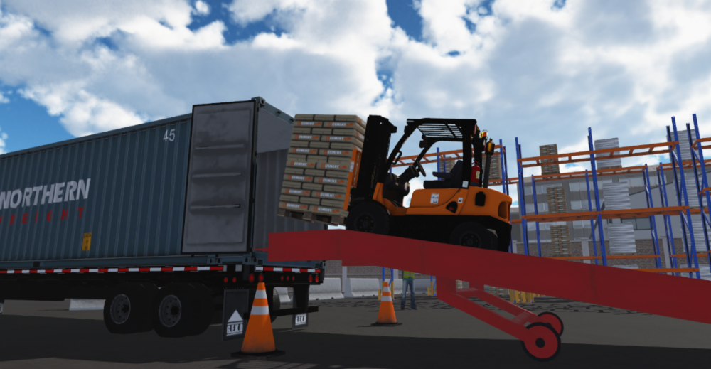 CM Labs Unveils Forklift Simulator Training Pack