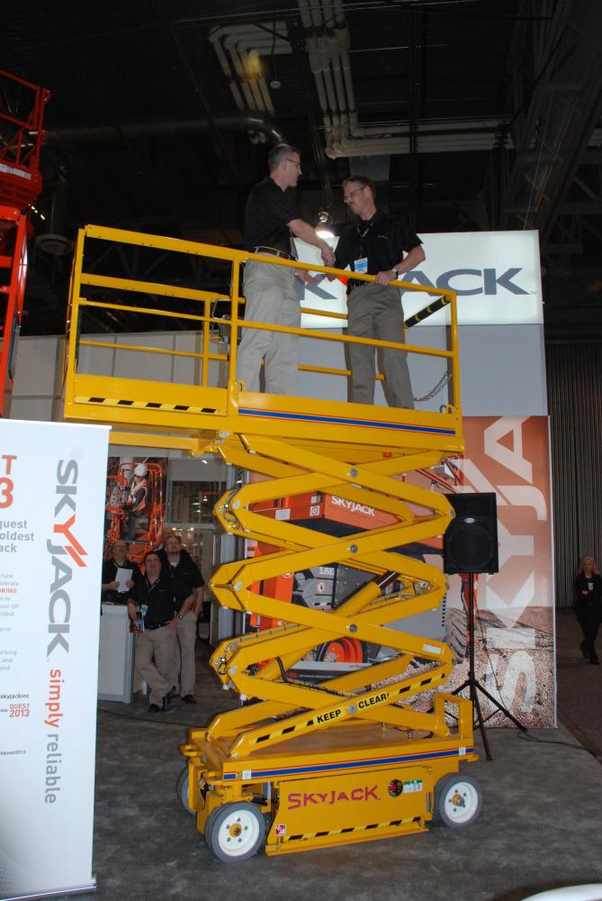 Quest Launched to Find Oldest Working Skyjack Scissor Lift